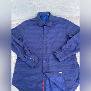 Blue Button-Up Shirt